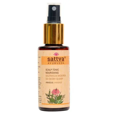 Sattva, Scalp Tonic Nourishing, odżywcza wcierka do skóry głowy, Hibiscus, 100 ml