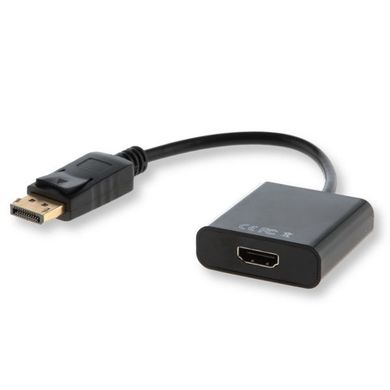 Savio, adapter, cl-55, HDMI F - DisplayPort M, 0,10m, czarny
