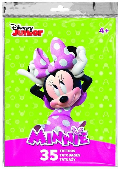 Savvi, Myszka Minnie, tatuaże zmywalne