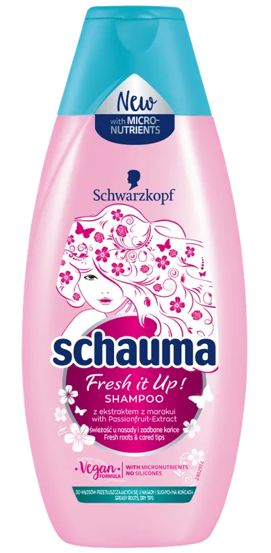 Schauma, Fresh It Up, szampon do włosów, 400 ml