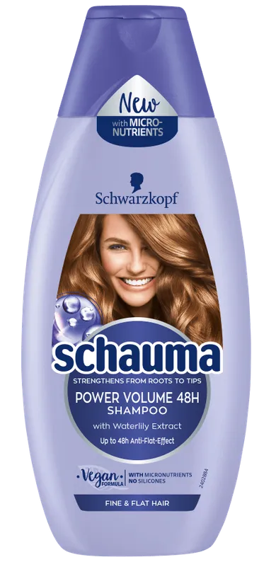Schauma, Power Volume 48H, szampon do włosów, 400 ml