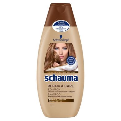 Schauma, Repair&Care, szampon do włosów, 400 ml
