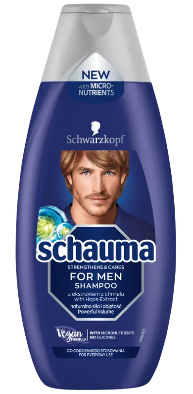 Schauma, szampon do włosów dla mężczyzn, 400 ml