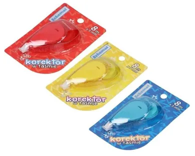 Schemat, korektor w taśmie, 8m