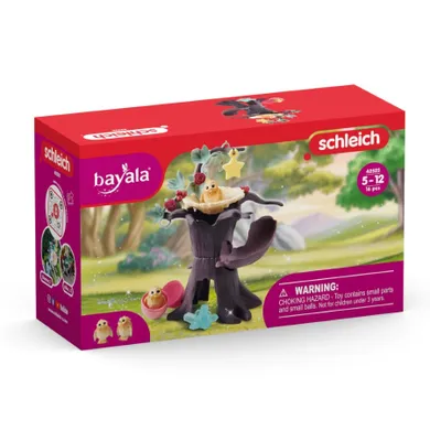 Schleich, Bayala, Wykluwające sie sówki, zestaw, 42525