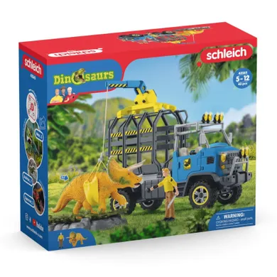 Schleich, Dinosaurs, Misja transportu dinozaurów, zestaw, 42565