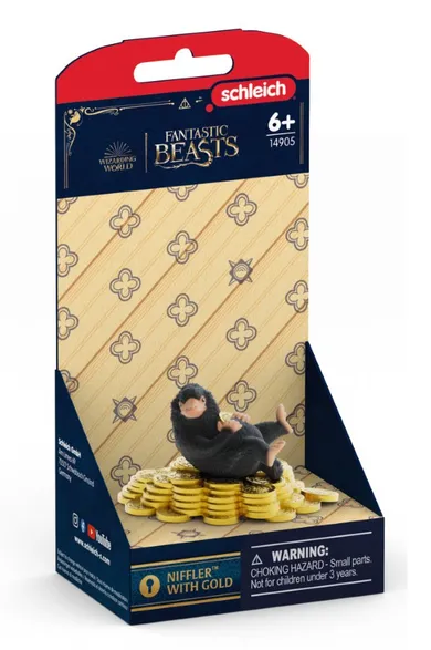 Schleich, Fantastyczne zwierzęta, Niuchacz ze złotem, figurka, 14905