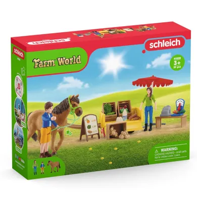 Schleich, Farm World, Mobilna farma, zestaw, 42528