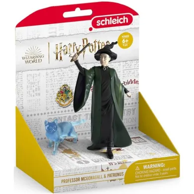 Schleich, Harry Potter, Profesor McGonagall i Patronus, figurki, 42682