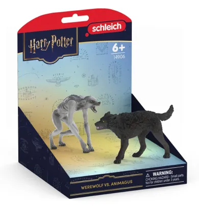 Schleich, Harry Potter, Wilkołak kontra Animag, zestaw figurek, 14906