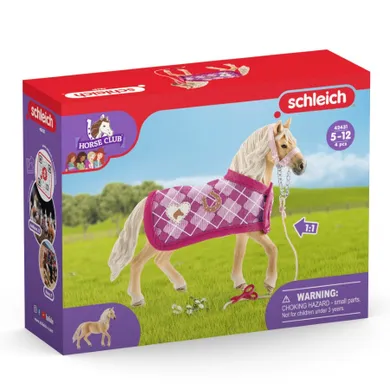 Schleich, Horse Club, Andaluzyjski koń i zestaw do tworzenia mody, zestaw, 42431