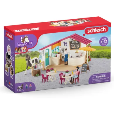 Schleich, Horse Club, Kawiarnia dla jeźdźców, zestaw, 42592