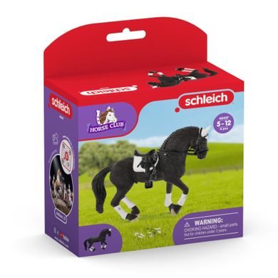 Schleich, Horse Club, Koń Fryzyjski, zestaw, 42457