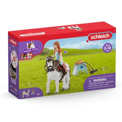 Schleich, Horse Club, Mia i Spotty, zestaw, 42518