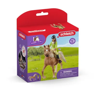 Schleich, Horse Club, Sarah & Mystery, zestaw, 42542