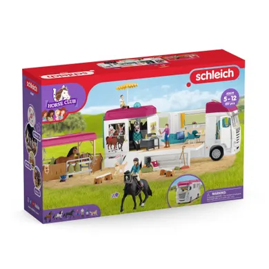 Schleich, Horse Club, Transporter dla koni, zestaw, 42619