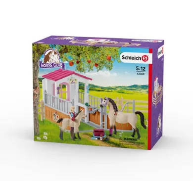 Schleich, Horse Club, Zgroda dla koni, zestaw z figurkami, 42369