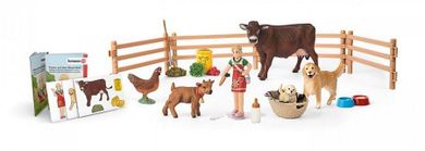 Schleich, Kalendarz adwentowy, Farma, zestaw z figurkami, 97335