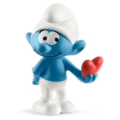 Schleich, Pre School Smurfs, Smerf z sercem, figurka, 20817