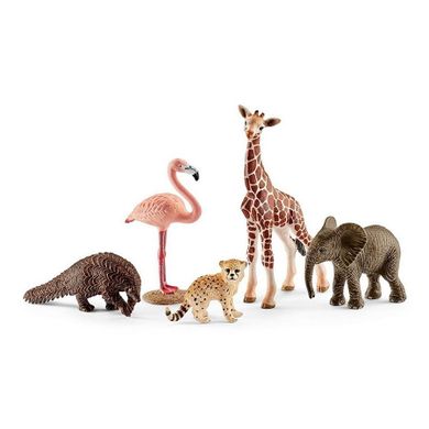 Schleich, Wild Life, Dzikie zwierzęta, zestaw figurek, 42388