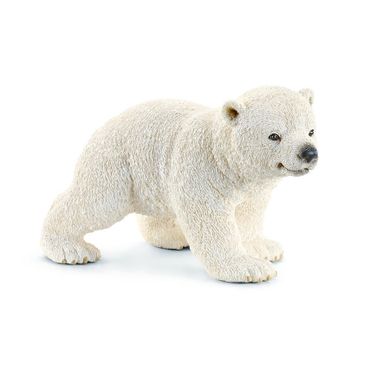 Schleich, Wild Life, Młody niedźwiedź polarny, biegnący, figurka, 14708