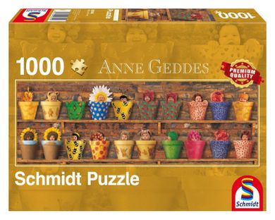 Schmidt, Anne Geddes, Sezon wiosenny, puzzle, 1000 elementów