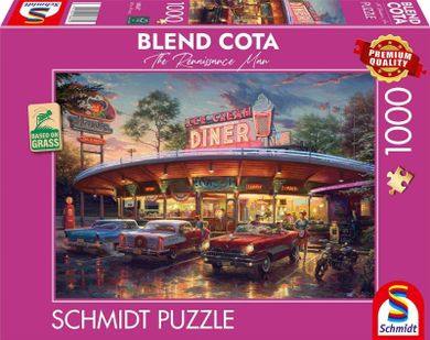 Schmidt, Blend Cota, Amerykańska restauracja, puzzle, 1000 elementów