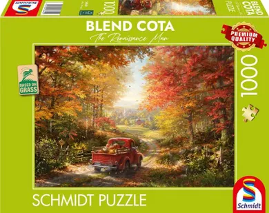 Schmidt, Blend Cota, Powrót do domu, puzzle, 1000 elementów