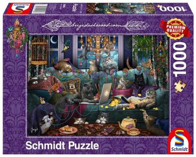 Puzzel Ravensburger - De Grote Bibliotheek - 1500 stukjes - De