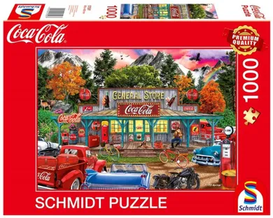 Schmidt, Coca-Cola Sklep, puzzle, 1000 elementów