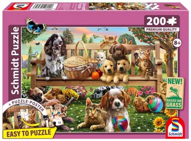 Schmidt, Czas na piknik, puzzle, 200 elementów