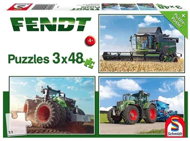 Schmidt, Fendt, puzzle, 3-48 elementów