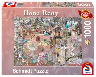 Schmidt, Ilona Reny, Różowe piękno, puzzle, 1000 elementów