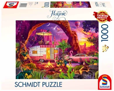 Schmidt, Jeff Haynie, Przystanek na pustyni, puzzle, 1000 elementów
