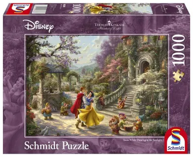 Schmidt, Królewna i krasnoludki, puzzle, 1000 elementów