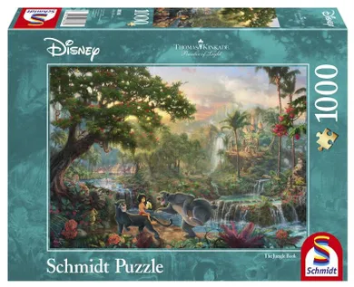 Schmidt, Księga dżungli, puzzle, 1000 elementów