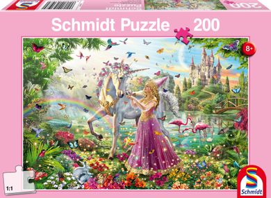 Schmidt, Księżniczka w zaczarowanym lesie, puzzle, 200 elementów