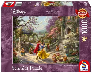 Schmidt, Księżniczki Disneya, Królewna Śnieżka 2, puzzle, 1000 elementów