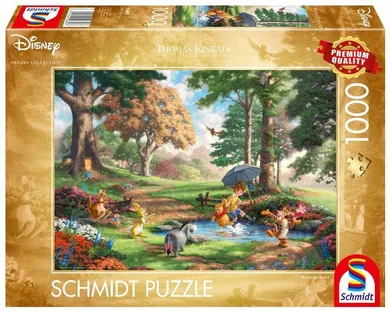 Schmidt, Kubuś Puchatek, puzzle, 1000 elementów