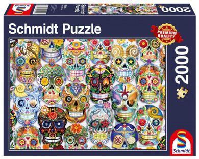 Schmidt, La Catrina, puzzle, 2000 elementów