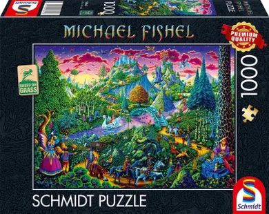 Schmidt, Michael Fishel, Baśniowy świat, puzzle, 1000 elementów