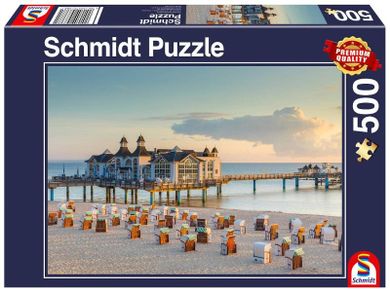 Schmidt, Molo w Sellin, Niemcy, puzzle, 500 elementów