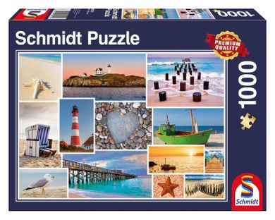 Schmidt, Nad morzem, puzzle, 1000 elementów