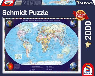 Schmidt, Nasz świat, puzzle, 2000 elementów
