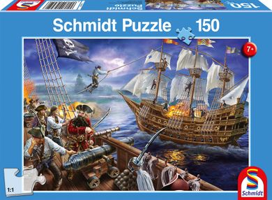 Schmidt, Pirackie potyczki, puzzle, 150 elementów