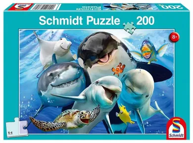 Schmidt, Podwodni przyjaciele, puzzle, 200 elementów