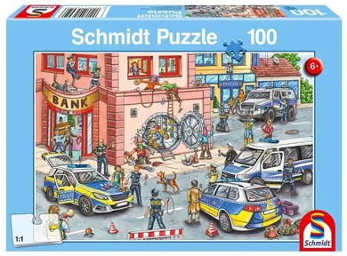 Schmidt, policyjna akcja, puzzle, 100 elementów