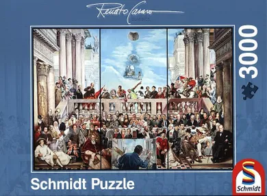Schmidt, Renato Casaro: Tak przechodzi się do historii, puzzle, 3000 elementów