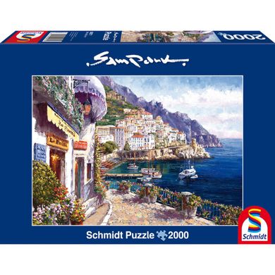 Schmidt, Sam Park: Popołudnie w Amalfi, puzzle, 2000 elementów