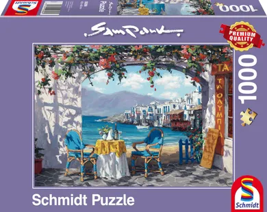 Schmidt, Sam Park: Rendez-vous w Mykonos, puzzle, 1000 elementów